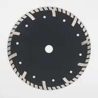 Lame de coupe diamantée turbo circulaire industrielle JDK OEM de 4,5 à 9 pouces pour granit, quartz et pierre, 150 mm