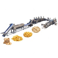 Ligne de production automatique de frites surgelées Offre Spéciale prix d'usine ligne de fabrication professionnelle de frites de pomme de terre