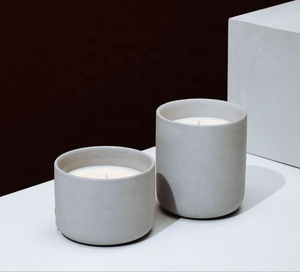 Elegant Candle Vessel <b>Empty</b> Custom Ceramic Wholesale Candle <b>Jars</b> Candle Holder for Tealight SPA Massage Melt <b>Jar</b> - Product Image 3