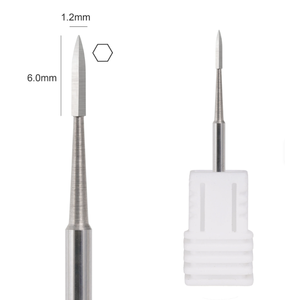 Forets à ongles en carbure de tungstène 3/32'' hexagonaux pour manucure et pédicure, soin des cuticules, vente en gros - Product Image 4