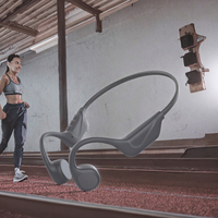 Écouteurs sans fil à conduction osseuse ouverte, étanches IPX5, avec indicateur de batterie LED, pour le sport – Offre spéciale