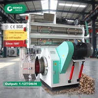 Nouvelle machine à granulés d'aliments en acier inoxydable certifiée ISO 9001, approuvée CE, entièrement automatique, capacité de 1 à 12 tonnes/h, longue durée de vie