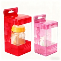Petit biberon en PVC PET PP recyclable personnalisé boîte cadeau d'emballage en plastique pour bébé