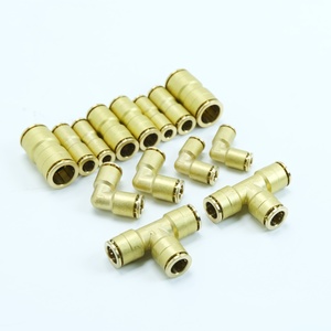 Brass màu sắc tự nhiên khí nén phù hợp 1 <span class=keywords><strong>4</strong></span> inch G chủ đề ống đồng nối cho điều khiển không khí công nghiệp và hệ thống van - Product Image 6