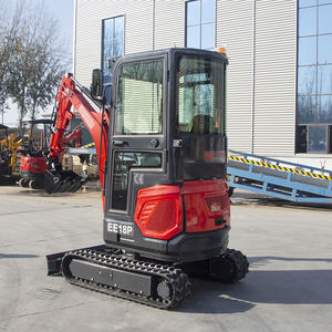 Мини-экскаватор EE18P 1,8 тонны с гидравлическим приводом, закрытой кабиной, пилотным управлением, одобренный CE и EPA, для строительства и сельского хозяйства - Product Image 3