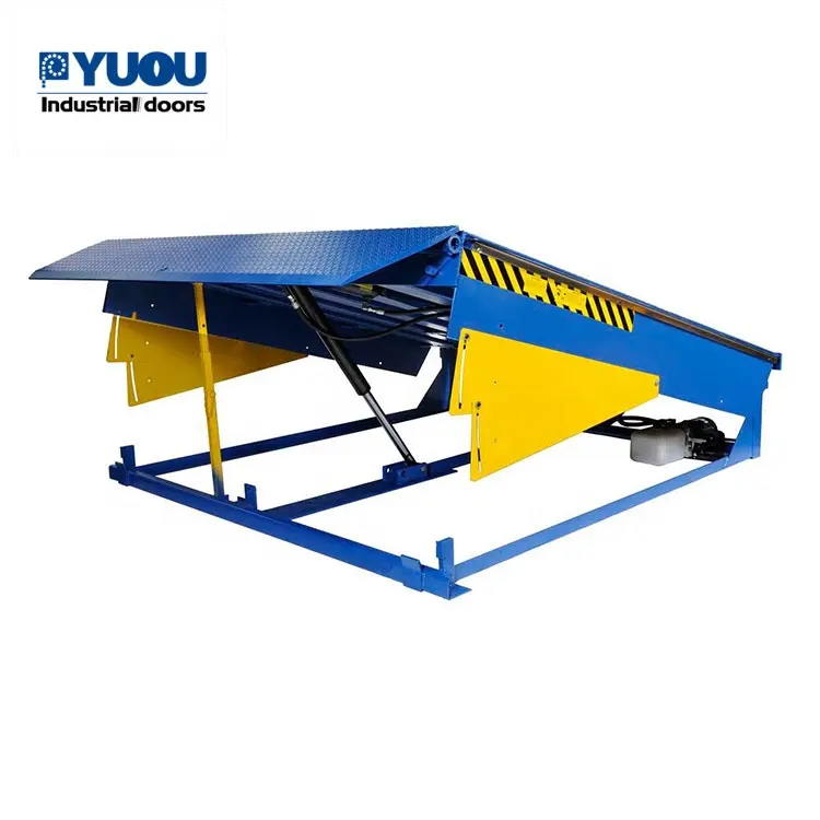 ไฮดรอลิก Dock Ramp Leveler โหลดอัตโนมัติการติดตั้งขนถ่ายแนวตั้ง Dock Leveler