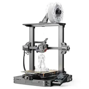 Ender-3ครีออเรียซเครื่องพิมพ์3D S1โปรเครื่องอัดรีดแบบสองเกียร์โดยตรงแกน Z คู่ซิงค์สปริงแผ่นเพื่อปล่อย