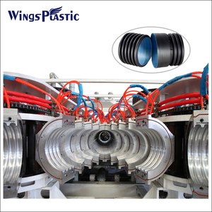Ligne de production d'extrusion de tuyaux ondulés en plastique DWC, machine à conduits ondulés en PE - Product Image 2