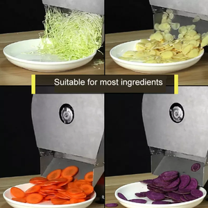 Industrial Electric Potato Chips Cutter Machine Carrot Slicer Fries Cutting Food Slicer Electric for Sale - Product Image 5