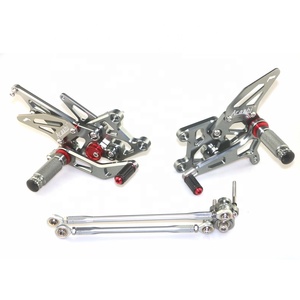 ชุดพักเท้าหลังปรับระดับได้ CNC สำหรับรถมอเตอร์ไซค์ <span class=keywords><strong>Arashi</strong></span> สำหรับ CBR600RR ปี 2007-2022 F5 ชุดอัพเกรด/ดัดแปลงแป้นเหยียบหน้า - Product Image 3