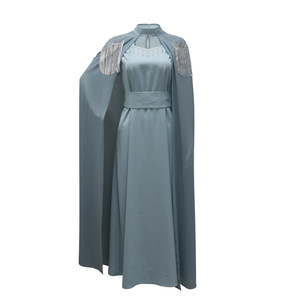 Zifeng OEM Abiti da Sera Luccicanti con Paillettes per Donne Sciarpe <span class=keywords><strong>Bolero</strong></span> con Nappine Mantelle Coprispalle - Product Image 5