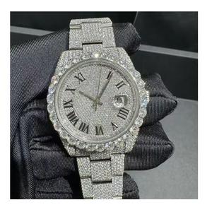 Montre en diamant Oud Mossinate entièrement sertie de pierres, qualité supérieure, idéale pour les fêtes et les occasions, disponible à un prix compétitif depuis l'Inde. - Product Image 1