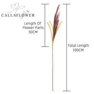 Multifuncional de las pampas de artificial estambre decoración de la boda de la flor - Product Image 4