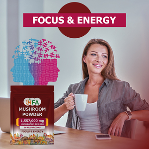 OEM ODM Mushroom Powder with Mushroom Fruiting Body Extract Blend Support Immunity Brain Focus Energy Extra Ingredients for Mood - Product Image 6
