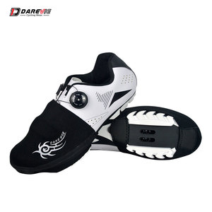 Darevie - Cubrezapatillas de <span class=keywords><strong>Ciclismo</strong></span> Negros, Protectores de Puntera para Calzado de <span class=keywords><strong>Ciclismo</strong></span>, Cubrezapatillas Impermeables y Resistentes al Viento - Product Image 2
