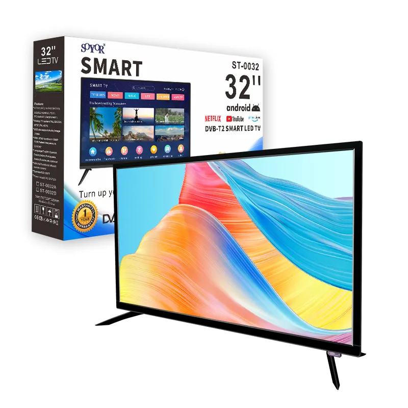 Smart TV LED TV 32 "FHD DLED TV avec android 11.0 google play