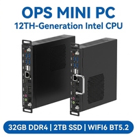 Ordinateur OPS INYUDA M12U M13U, processeur Intel Core I5 I7 de 12e/13e génération, module industriel sans ventilateur pour tableau blanc interactif
