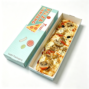 Scatole per Pizza Singole con Manico, Laminazione Opaca e Rivestimento UV, Riciclabili e Personalizzabili per Facile Trasporto e Comodità del Cliente - Product Image 6