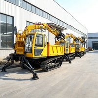 Dumper chenillé multifonctionnel Euro 5 diesel pour exploitation forestière et minière, 8 tonnes, à entraînement hydraulique