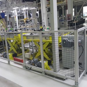 Aluminum Alloy Industrial Guard Shield Custom Made Protective Cover For Automation Equipment - Product Image 3