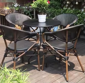 FYZK Sedute da Esterno in Rattan di Alta Qualità, Impermeabili, per Giardino, Resort, Parco, Balcone, Cortile, Ristorante, Cucina - Product Image 6