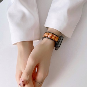 Correa Híbrida de Resina y Metal para Apple Watch Ultra 2/1 Series 10 9 8 7 6 5 SE, Venta al Por Mayor de Fábrica Upro, Brazalete para Reloj de Mujer - Product Image 2