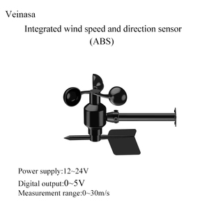 Sensor Integrado de Velocidad y Dirección del Viento Veinasa-WSDS01, Anemómetro Modbus RS485 para Estación Meteorológica, Anemómetros Veinasa-WSDS01 - Product Image 2