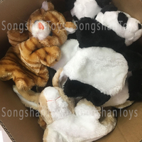 Jouets Songshan, kawaii, jeu de rôle personnalisé, éducation précoce, peluche de dessin animé, animal de la forêt, marionnette à doigt, jouets en peluche