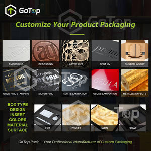 <span class=keywords><strong>Bas</strong></span> quantité minimale de commande meilleur prix expédition boîtes en papier kraft rigide logo personnalisé stratification brillante UV vêtements de marque Prime et emballage cadeau - Product Image 5