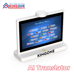 Dispositivo de Traducción de Escritorio con Pantalla Dual y Voz AI, Sistema Operativo Android, Comunicación en Tiempo Real, Compatible con 50 Idiomas, con Tecnología Adva - Product Image 1