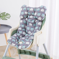 Coussin de siège en coton pour bébé, en stock, pour poussette, siège auto, pour chaise haute