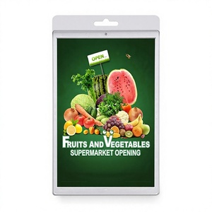 ป้ายราคาดิจิทัลแบบสีเต็มรูปแบบขนาด 10.1 นิ้ว และจอแสดงผลวิดีโอภาพแบบเดี่ยวหรือแบบคู่ จอ LCD อิเล็กทรอนิกส์สำหรับติดชั้นวางสินค้าในร้านค้า - Product Image 1