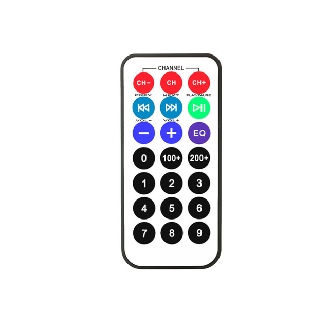 Single chip microcontroller 51 Remote control MP3 Infrared remote control Intelligent car accessories without battery