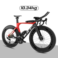 Cadre de vélo de triathlon BXT léger en carbone intégral, aérodynamique, pour contre-la-montre, vélo de route avec frein à disque, vélo de contre-la-montre