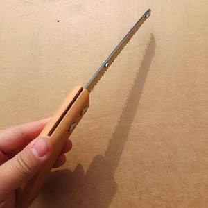 Double Blade Girdling Saw Wooden Handle 220mm Length For Fruit Tree Trimming 20-30mm Diameter - Product Image 5