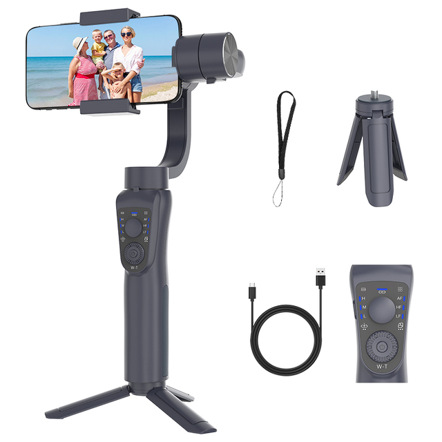 S5B Factory Price 3 for Gimbal Stabilizer for Mobile Phone Video Vlog Shooting with 360 Ai Auto Face Tracking 3600mAh Battery