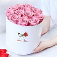 Yunnan Bestseller Meistverkaufte Großhandels-Konservierte Rosen Geschenkbox Natürliche Ewige Blume 100% Frische Rosen für Valentinstaggeschenk