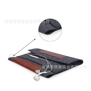Fundas personalizadas de fieltro para tabletas, fundas protectoras para productos electrónicos y fundas para portátiles en varios tamaños. - Product Image 4
