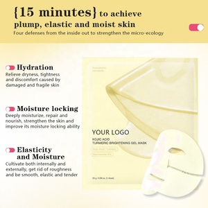 Mascarilla Facial de Colágeno Bio de Guangdong con Retinol, Centella Asiática, Vitamina C, Antiarrugas, Glicerina Herbal, Hidratante Profunda para <span class=keywords><strong>Piel</strong></span> <span class=keywords><strong>Grasa</strong></span>, OEM - Product Image 4