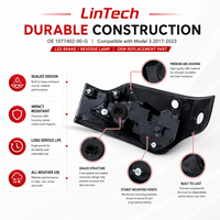 LinTech 1077402-00-G Feu arrière intérieur droit à LED, remplacement OE pour Tesla Model 3 2017-2023
