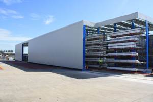 มืออาชีพได้รับการออกแบบทนไฟแบบพกพา <span class=keywords><strong>Pre</strong></span> ประดิษฐ์คลังสินค้าโครงสร้างเหล็กสำเร็จรูปอาคารร้านค้าโลหะสำเร็จรูปร้าน - Product Image 2