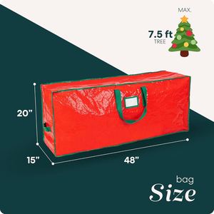 <b>Large</b> Capacity Foldable Oxford Cloth Christmas Tree Bag Xmas Wreath Storage Bag Wreath Bag - Product Image 2