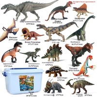 Nouvel ensemble de jouets en vinyle réaliste en forme de dinosaures géants pour parc à thème, idéal pour les enfants et les bébés, unisexe, fabriqué en Chine GUA