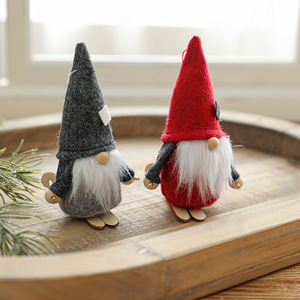 Petite poupée de Noël sans visage personnalisée Mini Gnomes de Noël Arbre de Noël Décorations suspendues - Product Image 3