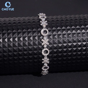 Pulsera de eslabones cubanos de moissanita en oferta, chapada en rodio, plata maciza 925, pulsera de 8 mm, joyería Hiphop Iced Out - Product Image 2