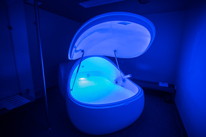 2023 <strong>Sensory</strong> <strong>Deprivation</strong> <strong>Tank</strong> Big Touch Screen Filter Heat Pump Floatation Therapy Pod Floating Capsule with Music Led Light - Product Image 2
