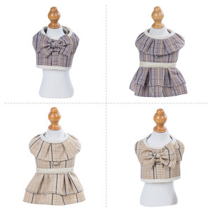 New Design Pet <strong>Harness</strong> Skirt New Chest Strap Breathable Small Dog <strong>Harness</strong> Vest Eco-Friendly Striped Cat <strong>Dress</strong> - Product Image 2