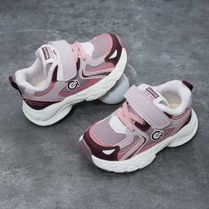 Zapatos de invierno para mantener el calor para niños, zapatos escolares multicolores de otoño para niños, <span class=keywords><strong>zapatillas</strong></span> deportivas <span class=keywords><strong>negras</strong></span> para caminar y correr para niñas y niños - Product Image 5