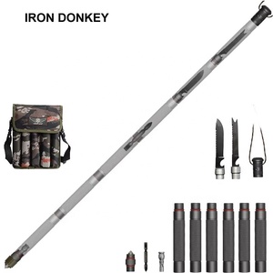 Irondonkey đa chức năng chiến thuật hợp kim nhôm gấp Leo núi nhân viên leo núi ngoài trời cắm trại công cụ sinh tồn - Product Image 6