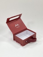 Boîte d'emballage en papier personnalisée en forme de sac à main, vente en gros d'usine, grande boîte cadeau pour robes de mariée, boîte d'emballage de luxe pour sacs à main